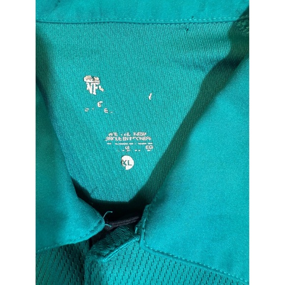 Nike Miami Dolphins NFL Dri-Fit Polo Shirt Mens XL Football Teal - Picture 6 of 6